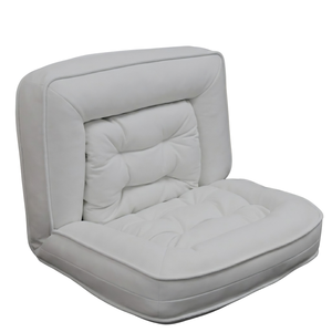 Fauteuil enfant pliable ergonomique et moderne en métal, revêtement velours, rembourrage mousse, pour chambre et maison - Product Image 2