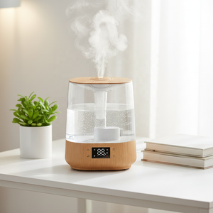 Humidificateur intelligent à ultrasons 6L ODM OEM à brume froide avec LED et humidistat pour grande pièce domestique - Product Image 2