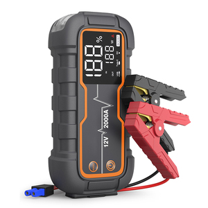 Démarreur de Voiture Portable 2000A avec Charge Rapide PD 65W, Batterie Externe 16000mAh pour Moteurs Essence 8.0L et Diesel 6.0L, Booster de Démarrage 12V - Product Image 1