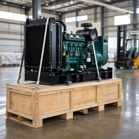 Groupe électrogène diesel insonorisé 100 kVA pour alimentation de secours industrielle LINGGE Triphasé 400 V 50/60 Hz avec ATS