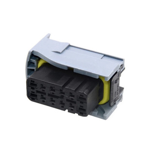 Connecteur étanche 12 broches pour faisceau de câblage automobile, prise 284849-1 284848-2, plastique gris IP20, terminaux mâle et femelle - Product Image 2