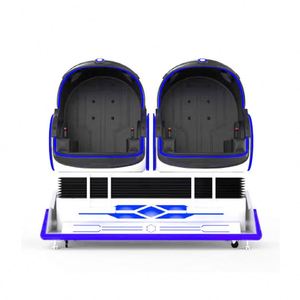 เก้าอี้ไข่ VR 9D เครื่องจำลองความจริงเสมือนแบบสองที่นั่ง พร้อมแว่นตา 3 มิติ เครื่องเล่นเกมอาร์เคดสำหรับอุปกรณ์สวนสนุก - Product Image 1