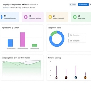 Plateforme de gestion de la fidélité tout-en-un version Internet avec points, remises, référals, coupons et avantages pour les membres, compatible Mac - Product Image 1