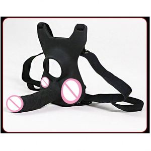 Arnés vibrador con dildo hueco para usar como bragas, con funda alargadora, juguetes sexuales para mujer y <span class=keywords><strong>gay</strong></span> - Product Image 4