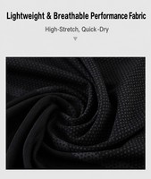 T-shirt de sport athlétique pour homme à col rond, personnalisé, à manches courtes, coupe ajustée, avec couture sur la poitrine, séchage rapide et respirant, idéal pour la course et l'entraînement