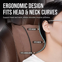 Coussin de soutien cervical universel en suède pour voiture, chaud pour l'automne et l'hiver, rembourré en coton doux, accessoire de siège auto