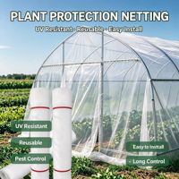 Filet anti-insectes agricole durable, respirant et résistant aux UV pour serre, maille 40, contre les moucherons et les pucerons