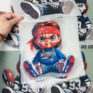 Dtf Nfl Truyền Nhiệt Phim Hoạt Hình Nhân Vật Màn Hình In Chuyển Vinyl Sticker Dtf Chuyển Thiết Kế Sẵn Sàng Để Báo Chí Sắt Trên - Product Image 2