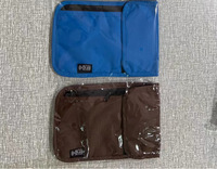Portefeuille de voyage, pochette de sécurité pour argent, à suspendre au cou, antivol, léger, résistant à l'eau, fournitures essentielles pour les voyages quotidiens et les vacances
