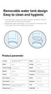 <span class=keywords><strong>Irrigador</strong></span> Bucal Inalámbrico al por Mayor, Limpiador <span class=keywords><strong>Dental</strong></span> Portátil con 4 Modos, Resistente al Agua IPX7, OEM ODM, Color Personalizado - Product Image 5