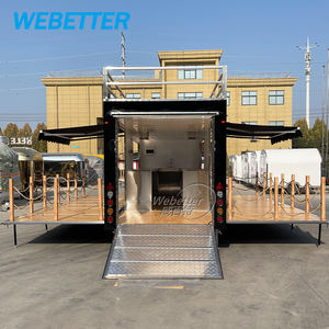 वेबेटर कमर्शियल मोबाइल जूस बार फूड ट्रेलर फूड कारवां डबल डेकर फूड ट्रक पूरी तरह से सुसज्जित रेस्तरां - Product Image 3