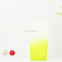 Seau à Popcorn en Plastique PP Écologique, Motif Alphabet, Décoration Maison Style Ancien, Contenant de Pâques, Couleurs Personnalisables – Vente Chaude