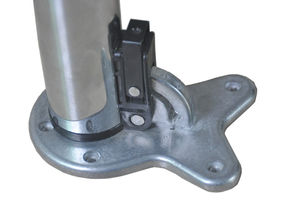 Altezza qualità acciaio inox regolabile rotondo in metallo mobili piegatura gamba del tavolo in metallo - Product Image 3