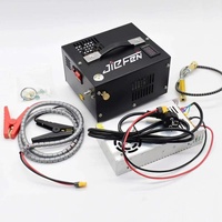 Kompresor udara Pcp110v 220v 12v 300bar 4500 psi 30 Mpa Peralatan Menyelam Tanpa Oli PCP Mini Kompresor Udara Pompa Pcp