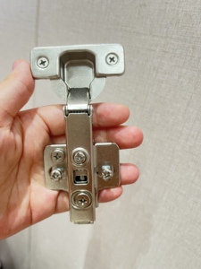 Tornillos preensamblados con espiga y tornillos europeos, <span class=keywords><strong>bisagras</strong></span> de cierre suave para gabinetes de fácil instalación con espiga. - Product Image 2