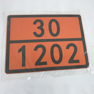<span class=keywords><strong>Plaque</strong></span> d'avertissement <span class=keywords><strong>ADR</strong></span> gaufrée Italie 301202 – Panneau de signalisation de danger pour camions lourds et remorques – Panneau réglementaire <span class=keywords><strong>ADR</strong></span> – Signalisation d'avertissement pour véhicules - Product Image 2