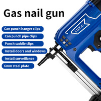 Pistola Clavadora Neumática de Grado Industrial con Motor sin Escobillas para Estructuras de Madera, Techos, Cubiertas y Acero