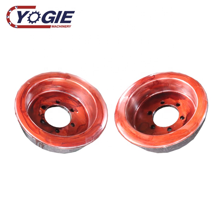 Оригинальный производитель, сверхмощный одинарный двойной мостовой козловой кран, тележки, колеса, рельсовые колеса