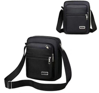 Modische Outdoor-Umhängetasche für Herren mit anpassbarem Logo aus strap azier fähigem Nylon mit Charakter muster