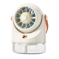 Ventilateur Brumisateur Portable USB Rechargeable à 3 Vitesses Réglables pour Maison, Bureau et Extérieur – Offre Spéciale