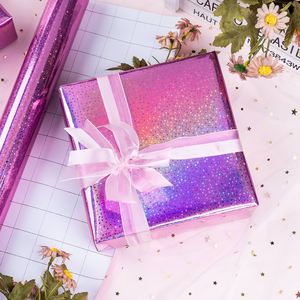 Papier cadeau laser violet, papier cadeau pour mariage, papier cadeau pour la Saint-Valentin, imprimé en couleur et personnalisable - Product Image 1