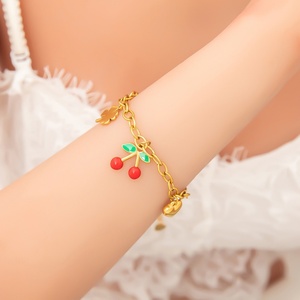 New Female DIY Stainless Steel Bracelet with Pendant Trendy <b>Charm</b> Bracelets for Anniversaries Inspired Accessories - Product Image 4