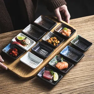 Cuencos de cerámica para salsa de soja, para sushi, aperitivos, tazas individuales apilables para salsas, plato para condimentos - Product Image 2