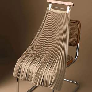 I-0511 Vestido de Verano al por Mayor para Mujer, Talla Grande, Elegante, Falda Larga Recta, Faldas Baratas Informales para Mujer, Talla Grande - Product Image 6