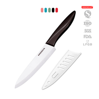 MIDDIA Professioneel Hoogwaardig Amerikaans Model 5,9 Inch Keramisch Koksmes Broodmes Utility Groente- en Fruitmes