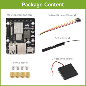 Carte de développement haute performance Waveshare ESP32-P4-WIFI6-POE-ETH, basée sur ESP32-P4 et ESP32-C6, Wi-Fi 6 5 K711 - Product Image 2