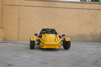 Voiture de sport électrique à trois roues EGO, couleur personnalisée, structure en acier Q235B, <150HP, à vendre