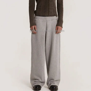 <span class=keywords><strong>Pantaloni</strong></span> larghi da donna in <span class=keywords><strong>maglia</strong></span> di spugna francese ricamati su misura - Product Image 4