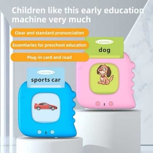 L5 Enfants Préscolaire Chinois <span class=keywords><strong>Anglais</strong></span> Orthophonie Machine d'Apprentissage Parler Carte Flash Jouets Éducatifs Précoces Lecteurs de Cartes - Product Image 6