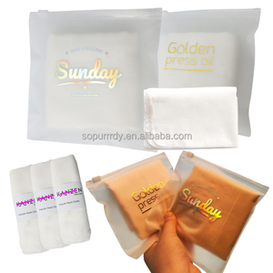 Custom Logo <strong>Towel</strong> Reusable Face <strong>Towel</strong> 100% Organic Cotton Face Cleansing Exfoliating <strong>Facial</strong> Muslin Cloth <strong>Towel</strong> For Makeup - Product Image 4