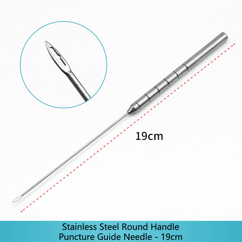 Aiguille guide de ponction - 19 cm