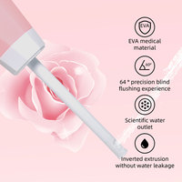 Bidet Portable à Buse Rétractable, Pulvérisateur de Bidet de Voyage en Bouteille Shattaf, Bouteille Périnée Inversée pour Soins Post-Partum en Gros