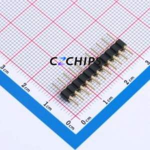 XDZ254C-1-11-Z-3.0-G1 Pin Header Through hole Component (THT),P=2.54mm Connector 1x11P 2.54mm 2.54mm Round Pin - Product Image 2
