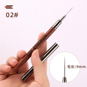 Custom Logo Liner Nail Art Gel Nail Tools Pinceles para la decoración de uñas Art <span class=keywords><strong>Brush</strong></span> - Product Image 6