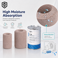 Filtre déshydratant pour réfrigération, insert filtrant à charbon actif et tamis moléculaire pour nettoyage de compresseurs de refroidisseurs CVC