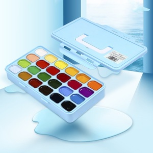 Ensemble de peinture de <span class=keywords><strong>Gouache</strong></span>, 24x30ml, 1 pièce, meilleures ventes - Product Image 5
