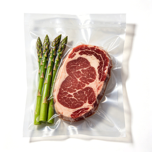 Rouleau de sacs sous vide en PE gaufré personnalisé, compatible micro-ondes, pour aliments pour bébés, aliments pour animaux, chewing-<span class=keywords><strong>gum</strong></span>, chips, lait, salade - Product Image 6