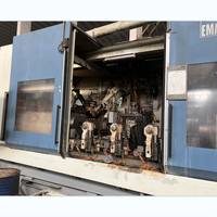 Centre d'usinage CNC multi-broches EMAG NAXOS-UNION d'occasion d'origine allemande pour l'usinage de précision des vilebrequins automobiles