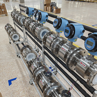 Débitmètre numérique industriel à zone variable DN15-DN1200 pour liquides conducteurs, mesure précise, OEM, en acier inoxydable