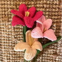 Buket Bunga Rajut Tangan dari Benang Susu Lavender Ramah Lingkungan Sekali Pakai untuk Hari Valentine, Wisuda, Pernikahan, DIY