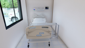 Maison mobile temporaire <span class=keywords><strong>de</strong></span> conteneur d'isolement <span class=keywords><strong>de</strong></span> chambre d'hôpital <span class=keywords><strong>de</strong></span> paquet plat <span class=keywords><strong>de</strong></span> cabine modulaire portative - Product Image 6