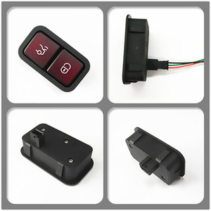 ปุ่มสวิตช์ประตูท้ายไฟฟ้าซีดี 2175 12v ดีซี เอบีเอสสีแดงสำหรับเมอร์เซเดส เบนซ์ ซี 350 อีแอล ซี 320 แอล - Product Image 1