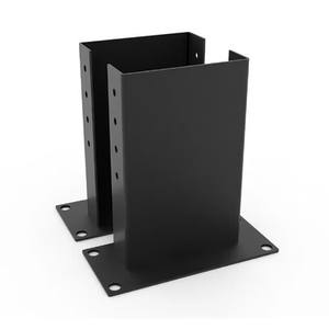 DIY 4 X4 6 X6 verstellbare Metall Stahl Holz <span class=keywords><strong>Deck</strong></span> Zaun pfosten Basis halterung - Product Image 3