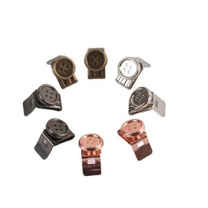 Fabricación <span class=keywords><strong>Tirantes</strong></span> de metal <span class=keywords><strong>Botones</strong></span> Sin coser Botón Extremo Brace Clips <span class=keywords><strong>para</strong></span> jeans <span class=keywords><strong>para</strong></span> pantalones <span class=keywords><strong>Tirantes</strong></span> Sombreros Jeans Pantalones Reemplazo - Product Image 1