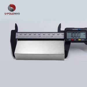 Magneti al neodimio magnetizzati personalizzati magnete al neodimio a tre poli gigante grande blocco <span class=keywords><strong>100</strong></span> mm - Product Image 5