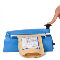 HZPK PFS-300 Scelleuse manuelle à impulsions pour sacs en plastique et pochettes